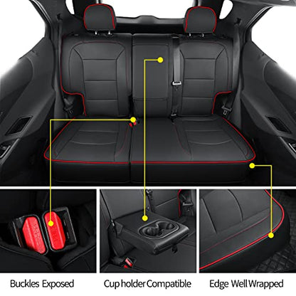 Terrain Seat Covers (Full Set / Black&Red)