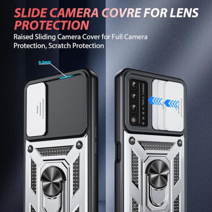 for T Mobile REVVL V+ 5G Phone Case (T-Mobile REVVL V+ 5G（6.82"） / Silver)