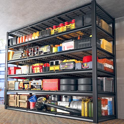 60" W Heavy Duty Garage Shelving (6-Tier, 60"W x23"D x84"H)