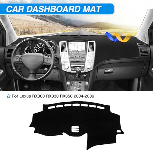 Dash Cover for Lexus RX300 RX330 RX350 2004 (04-09 RX(Black))