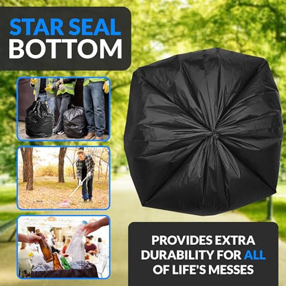 55 60 Gallon Trash Bags Heavy Duty