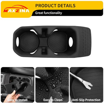 Cup Holder for 2018 (Compatible with 2018+ Jeep Gladiator Black)