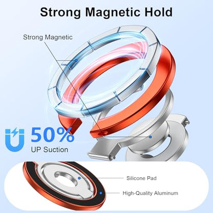 MagSafe Phone Grip Holder Dual (orange)