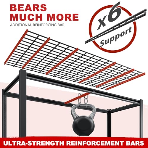 3500LBS Garage Shelving (6-Tier,55" W x 26" D x 84" H)
