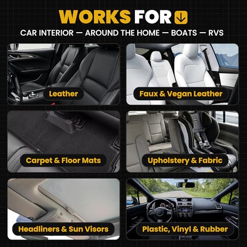 Interior Car Cleaner for Tough Stains (18 Oz Kit (w/ Towel))