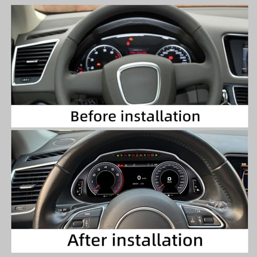 12.3” Digital Instrument Cluster for Audi Q5 2009