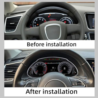 12.3” Digital Instrument Cluster for Audi Q5 2009