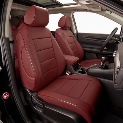 Custom Seat Covers for KIA Sportage 2017 (Burgundy / 2017-2022 Sportage S,EX,LX,SX,SX TURBO)