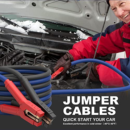Heavy Duty Jumper Cables (0 GUAGE 25 FT)