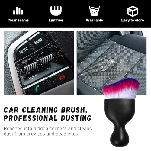 Car Detailing Brush (White/Red/Blue / 1 PC)