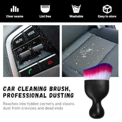Car Detailing Brush (White/Red/Blue / 1 PC)