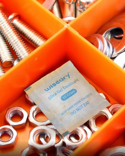 10 Gram [30 Packs] Silica Gel Desiccant Packets Reusable for Moisture with Color Indicating Rechargeable Small Dessicant Packs Food Grade (10 Grams)