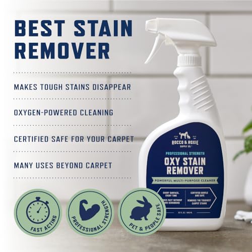 Rocco & Roxie Oxy Stain Remover (32 Fl Oz (Pack of 1))