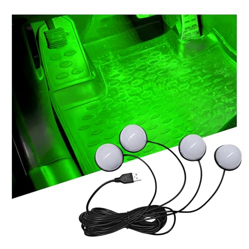 Car Interior LED Lights (Green)