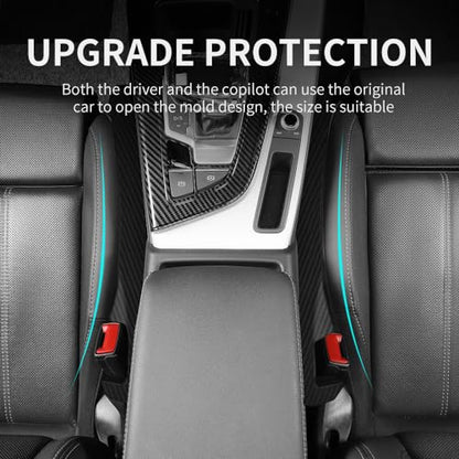 2PCS Car Seat Gap Filler (Carbon Fiber)