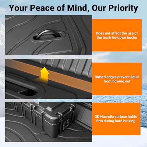 4 Door Floor Mats Set Compatible with 2021