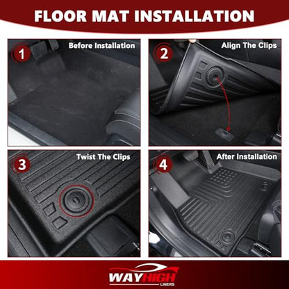 Floor Mats & Cargo Liner for Mazda CX30 2020 (BLACK)