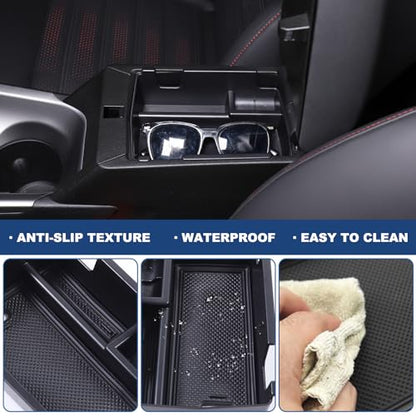 Center Console Armrest Box Organizer Tray Insert Compatible with Alfa Romeo Tonale