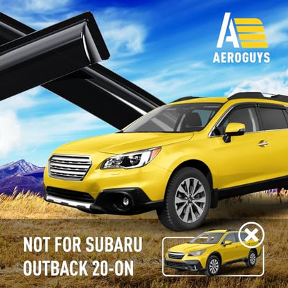 Extra Durable Window Deflectors Tape (For Subaru Outback 15-19)