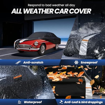Multi Layer Car Cover Custom Fit for MG MGB (Custom fit MG MGB / Coupe car cover)