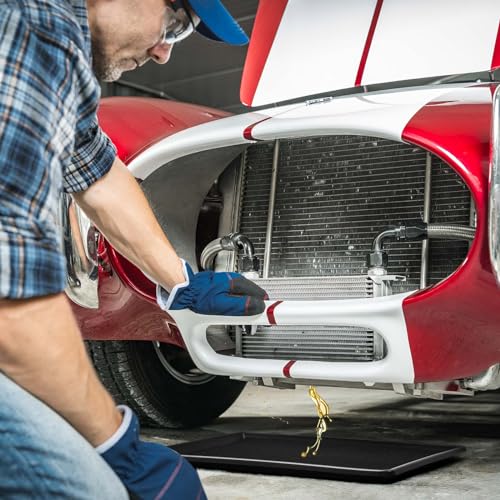 1 Set Oil Drip Pan for Car with Mat