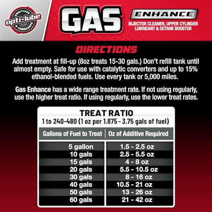 Gas Enhance Gasoline Additive (24 Count (Pack of 1))
