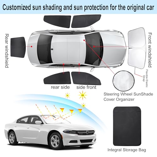 Window Shades for Dodge Charger 2011 (Dodge Charger 2011-2023)