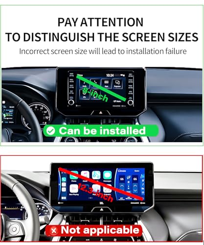Car Phone Holder for Toyota Venza 2021 2022 2023 2024 8" Screen Accessories (fit for 2021-2024 Toyota Venza (8 Inch Screen))