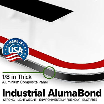 Custom Sign Custom Sign for Business (Header - Vertical / 36x48 - DiBound)