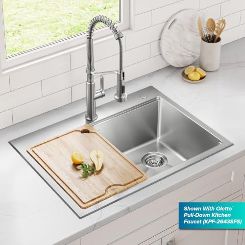 Fairlane 30 in Drop In (30 Inch / Single Bowl Workstation — Drop In)