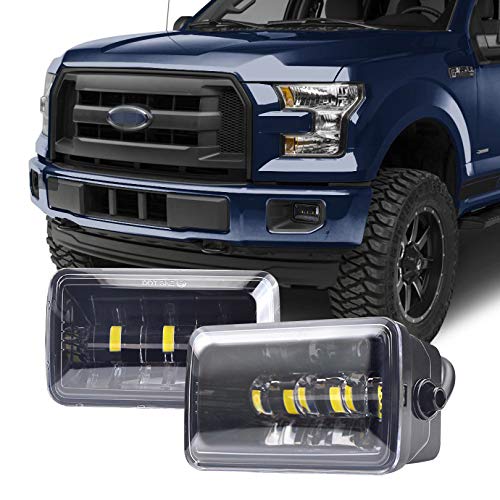 Fog Lights Set of 2 Compatible with Ford F150 2015 (F150 2015-2020)