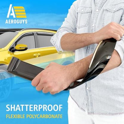Extra Durable Window Deflectors in (For Kia Sportage 17-22)