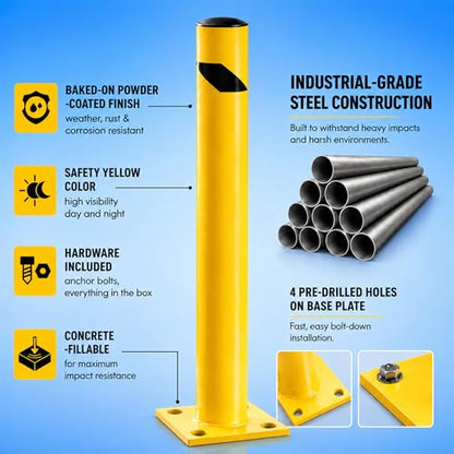 Trafford 42 Inch Steel Bollard (42 inches)