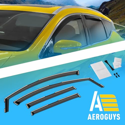 Extra Durable Window Deflectors in (For Nissan Murano 15-24)