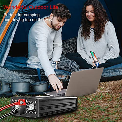 3000W Pure Sine Wave Inverter 72V DC to 120V AC Converter for Golf Cart (72V 3000W)
