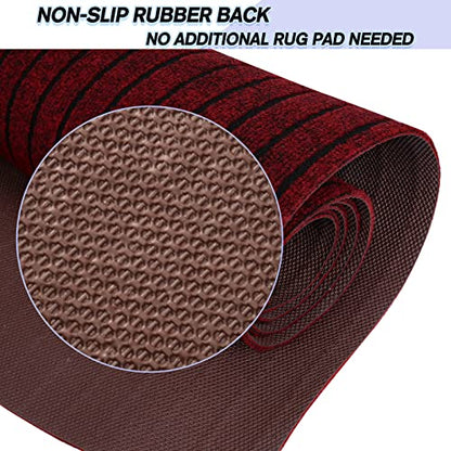 Custom Size Backed Non (Red Strip / 3FT*79FT)