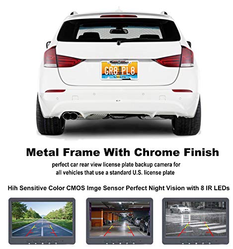 License Plate Backup Camera