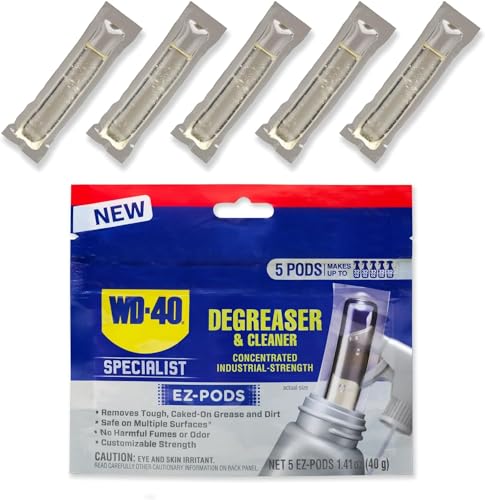 Degreaser & Cleaner Dissolvable EZ (32 Fl Oz (Pack of 5))