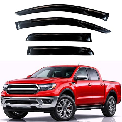 Rain Guards Fit for 2019 (2019-2023 Ranger SuperCrew)