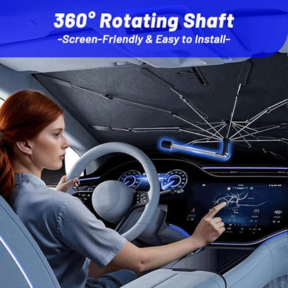 Windshield Sun Shade for Mercedes (Fit for Mercedes-Benz E-Class 1996-2009)