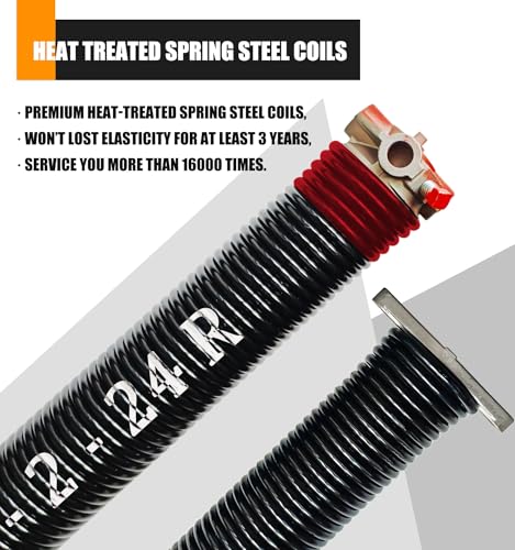 Garage Door Torsion Spring Set (.225x2x24")