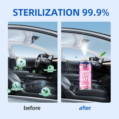 Glodway Whole Car Air Refresher Spray (6 Ounce (Pack of 2) / Pink)