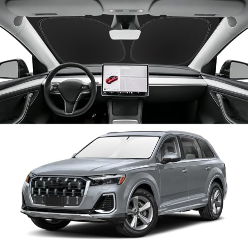 Custom Fit Windshield Sun Shade for Audi Q7 2017 (for 2017-2026 Audi Q7)