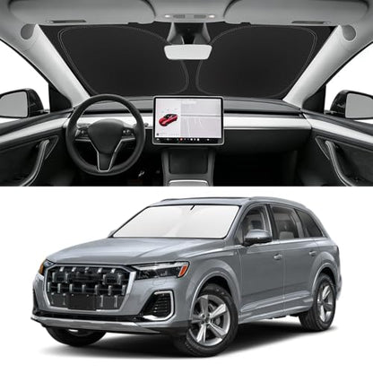Custom Fit Windshield Sun Shade for Audi Q7 2017 (for 2017-2026 Audi Q7)