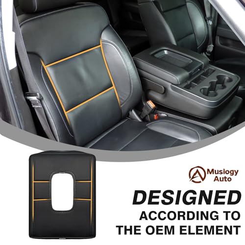 Armrest Cover for Silverado & Sierra 2014 (1) 14-18 |Silverado & Sierra| Jump Seat, Regular)