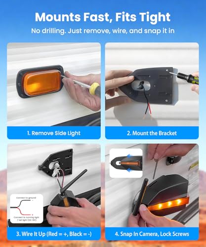 RV Backup Camera Wireless System