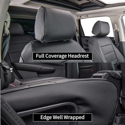 Custom Seat Covers for KIA Sportage Hybrid LX (Black / 2023-2026 Sportage Hybrid LX)