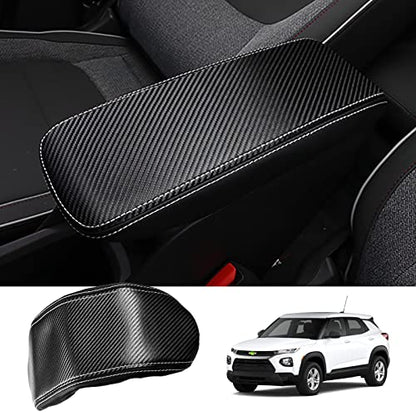 Center Console Cover for Chevy (4)21-26|Trailblazer|Carbon Pattern,Regular)