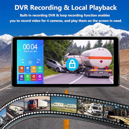 4K RV Backup Camera (10.36 Inch Monitor)