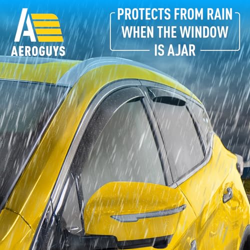 Extra Durable Window Deflectors in (For Nissan Murano 15-24)